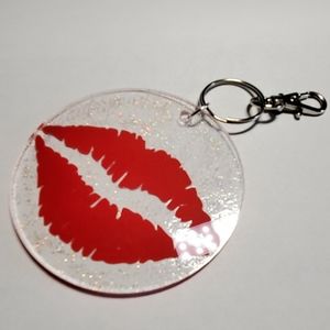 Sexy Lips Bag Tag